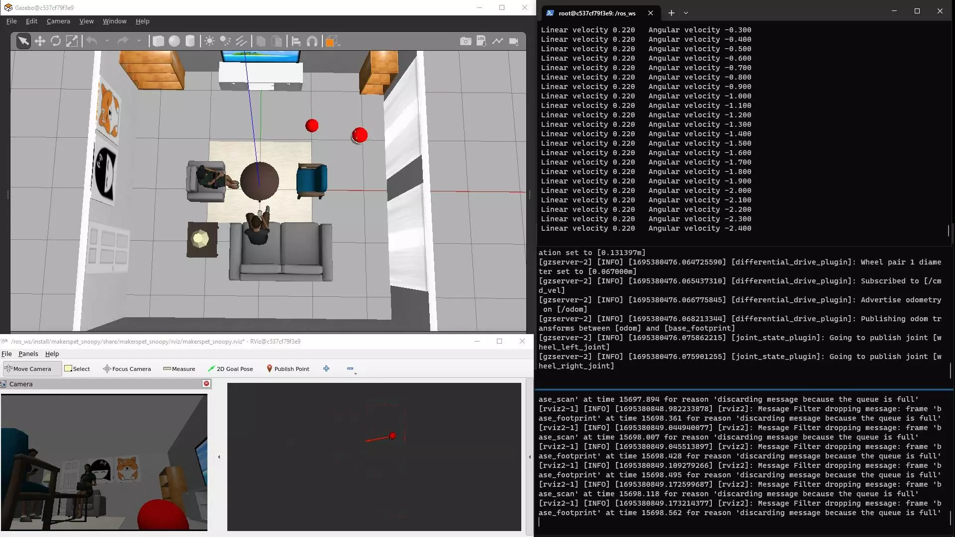 Tutorial: Simulate Home Robot in 3D (ROS2 Gazebo)